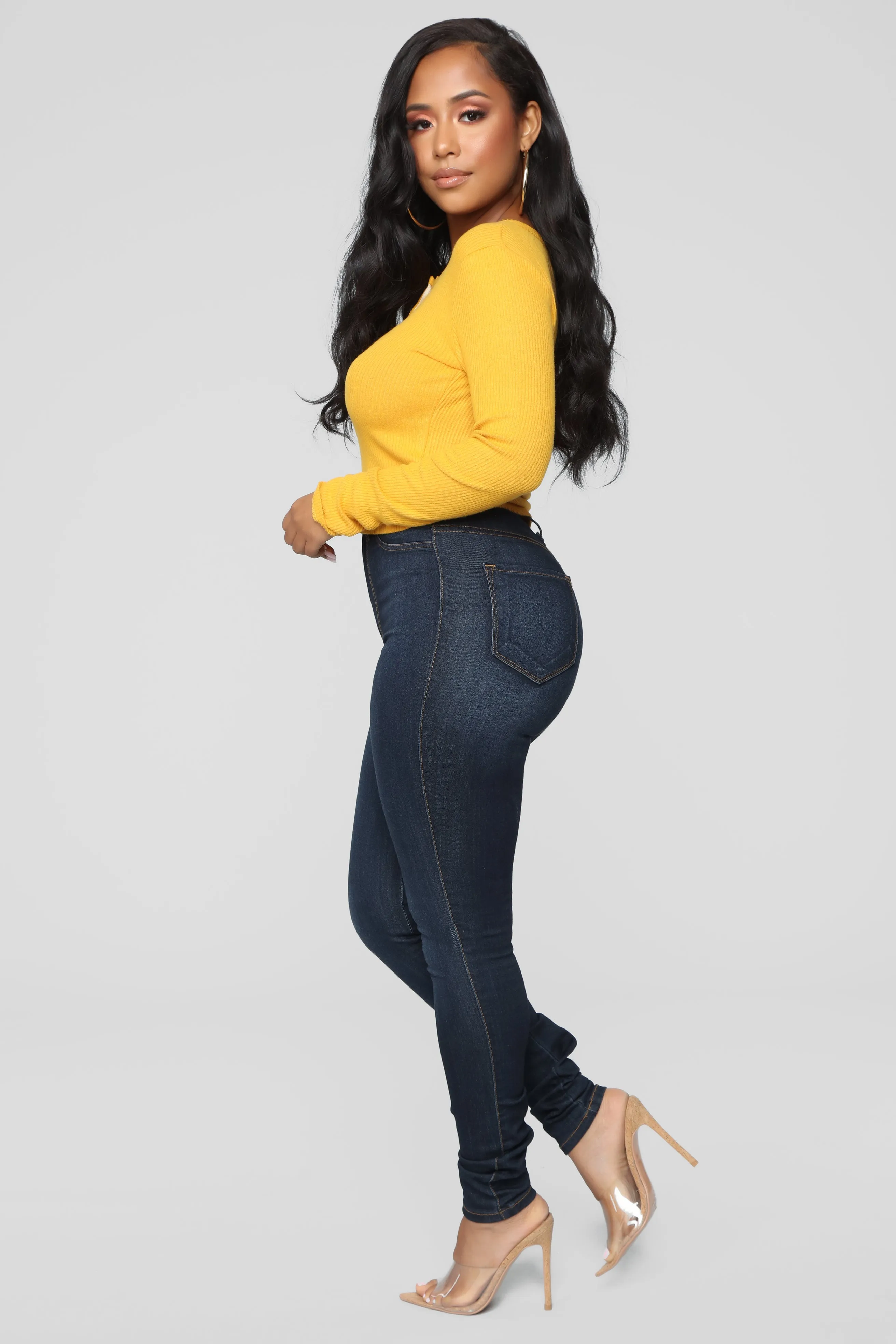 Alma Top - Mustard