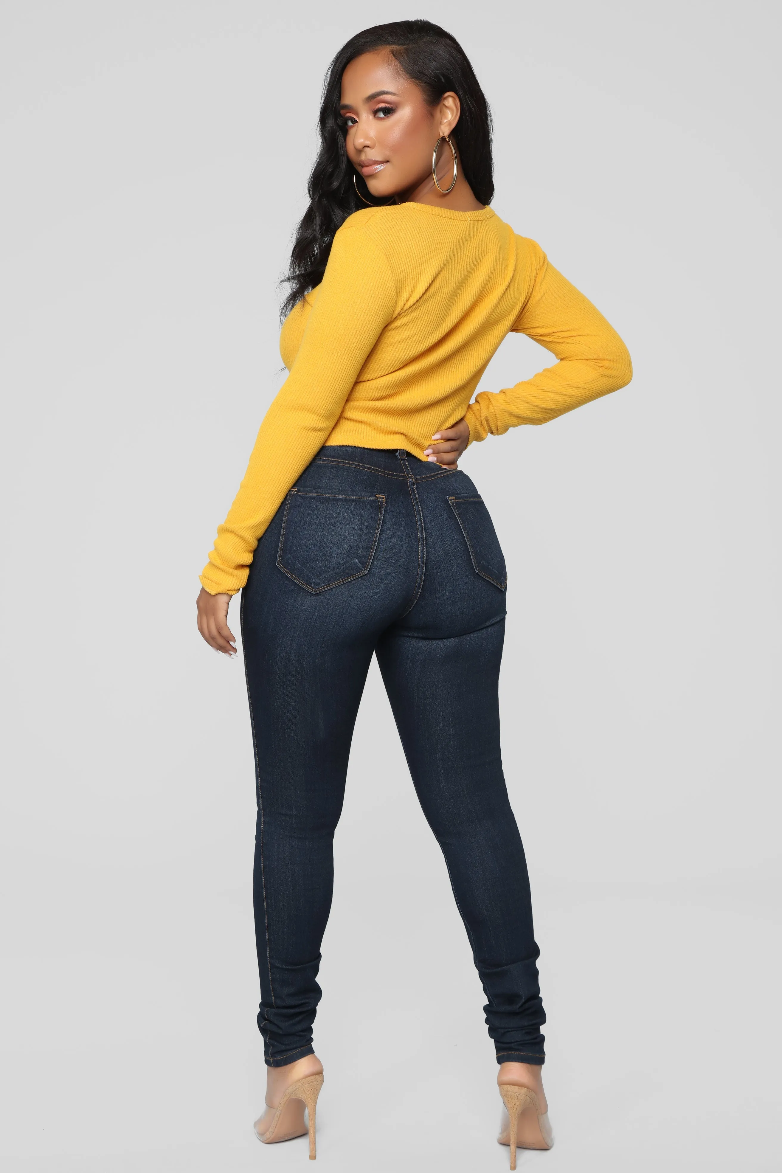 Alma Top - Mustard