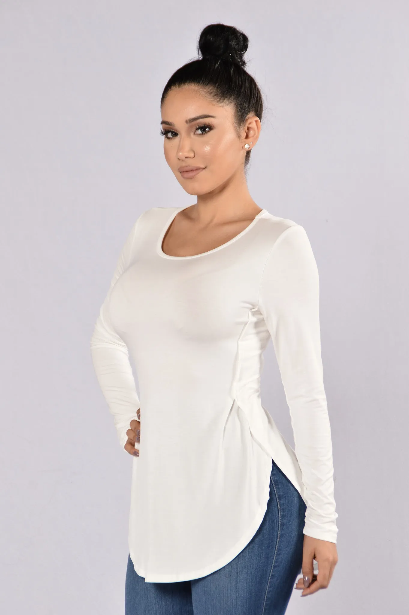 Along Came Autumn Top - Ivory
