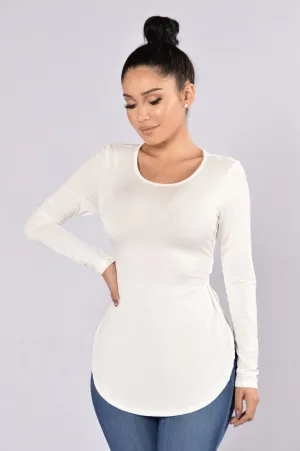 Along Came Autumn Top - Ivory