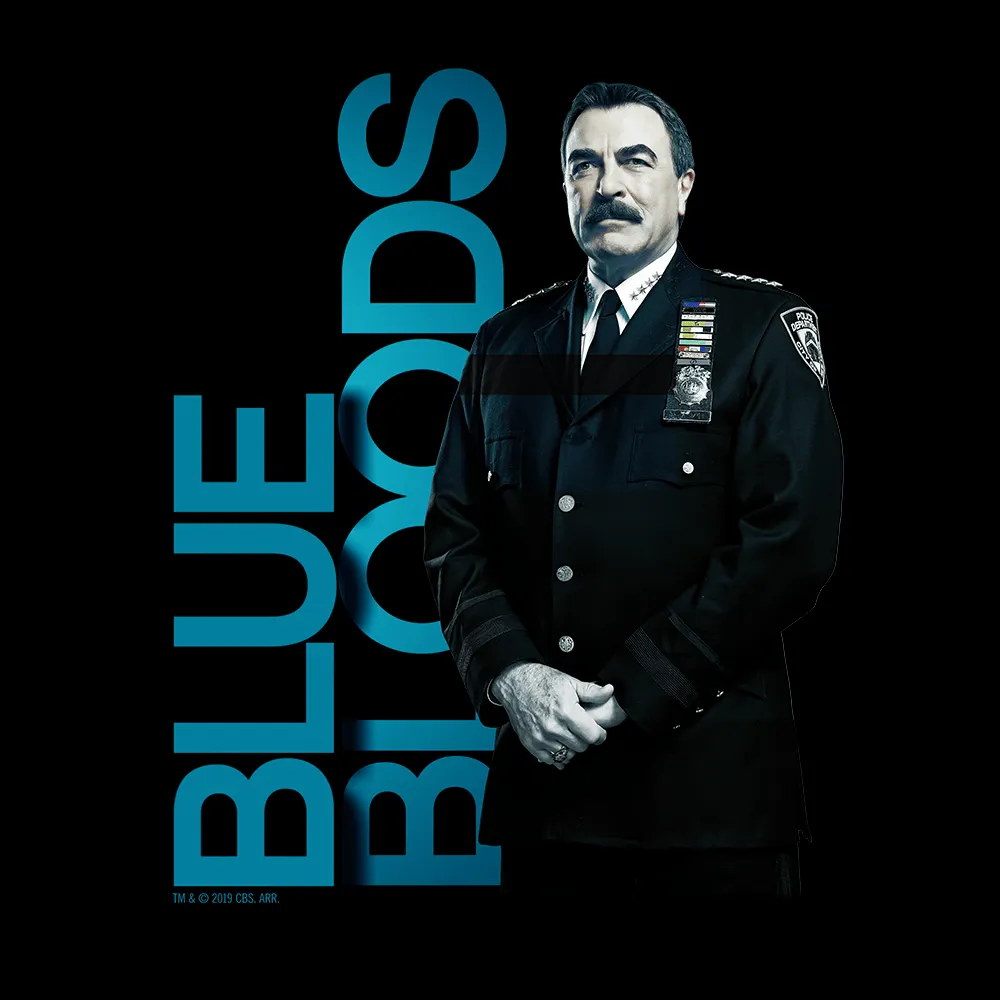 Blue Bloods  Frank Reagan Adult Long Sleeve T-Shirt