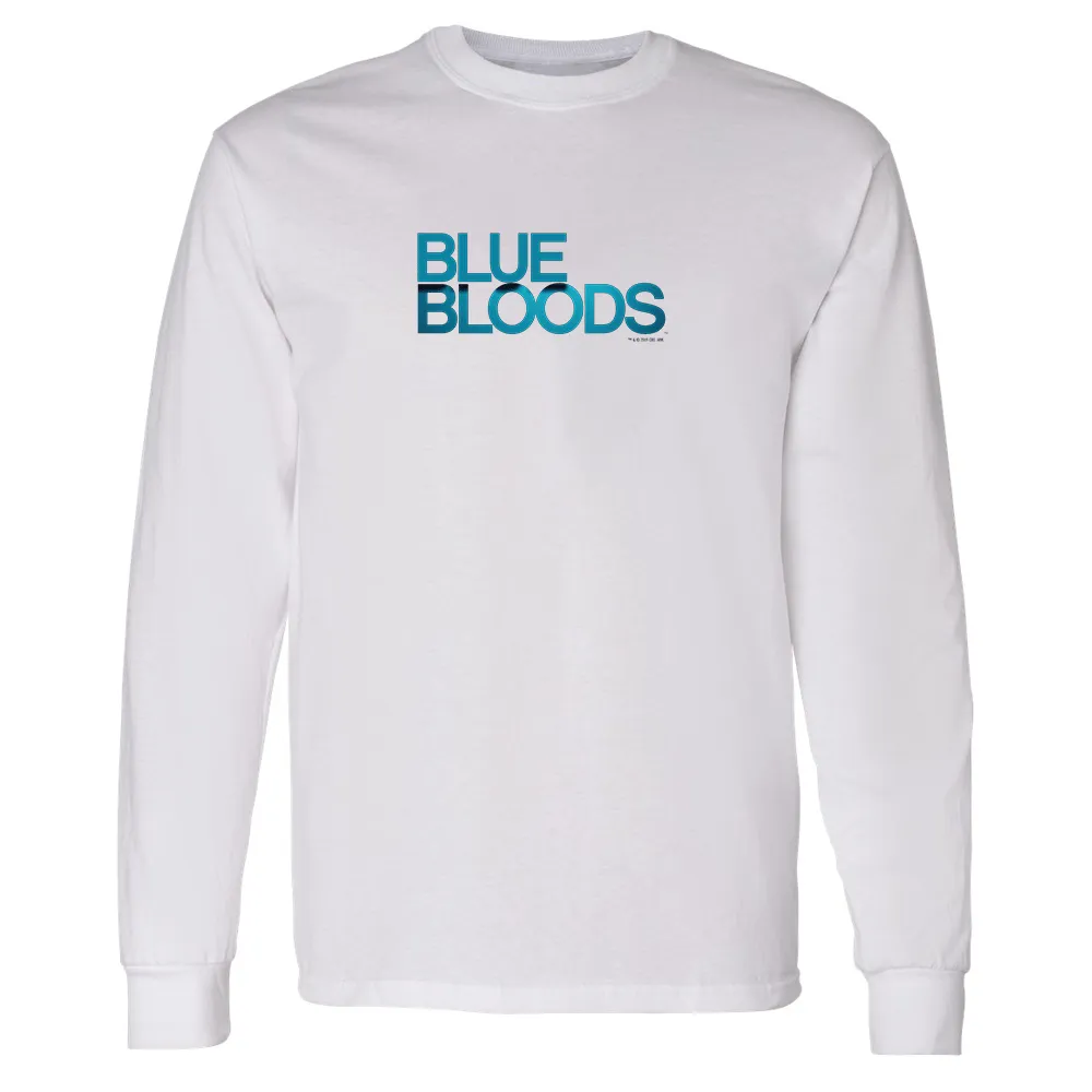Blue Bloods Logo Adult Long Sleeve T-Shirt