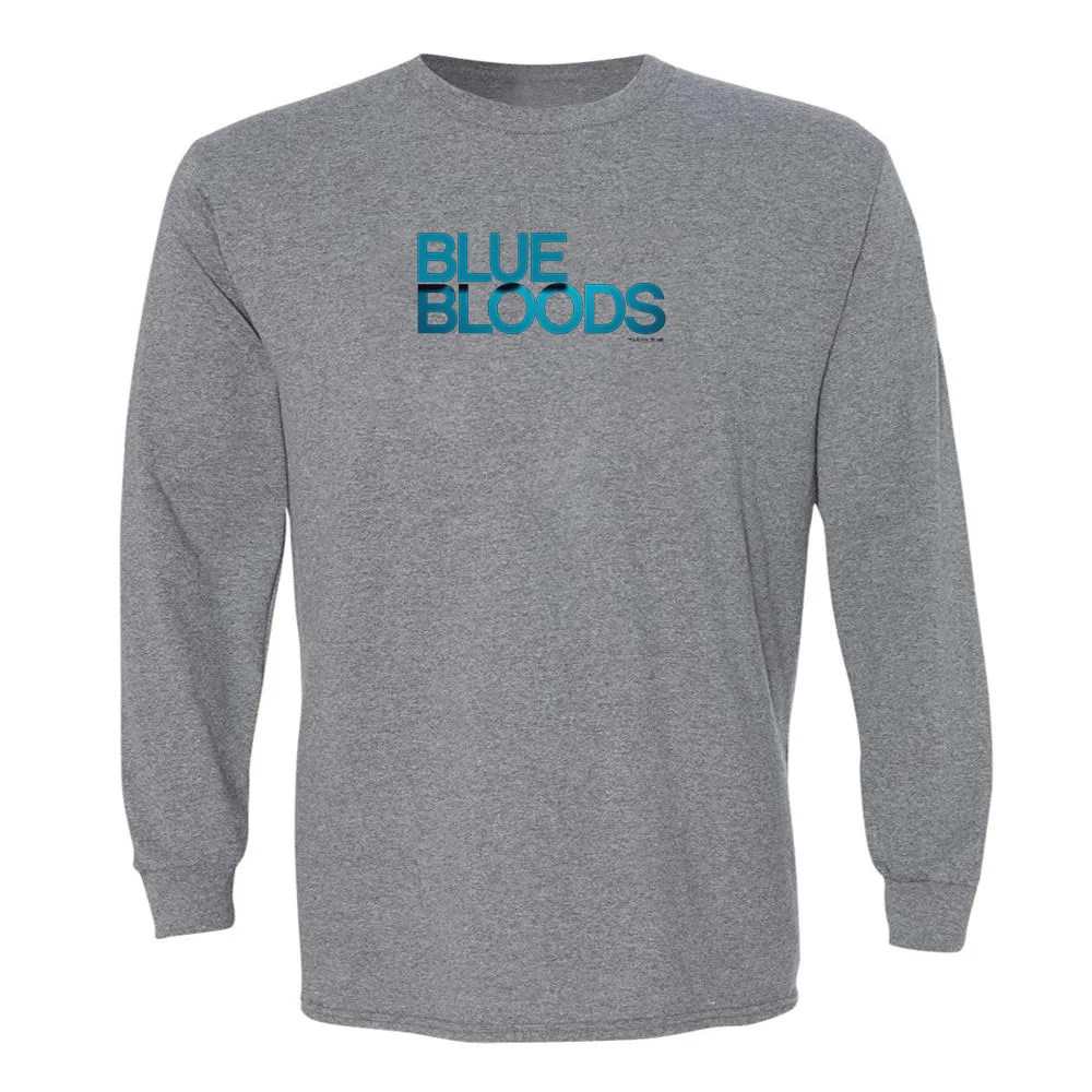 Blue Bloods Logo Adult Long Sleeve T-Shirt