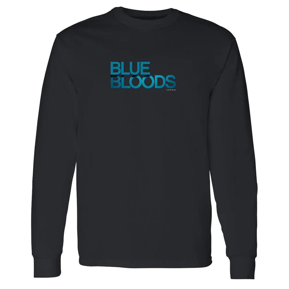 Blue Bloods Logo Adult Long Sleeve T-Shirt