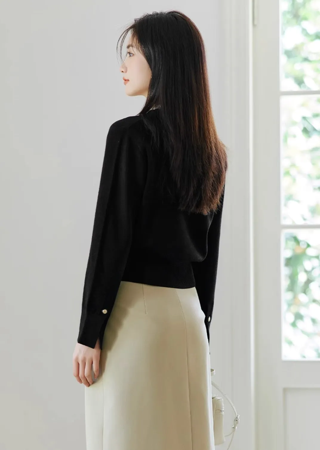 Bow Tie Knit Sweater