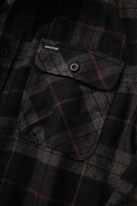 Bowery Longsleeve Shirt Black/Charcoal