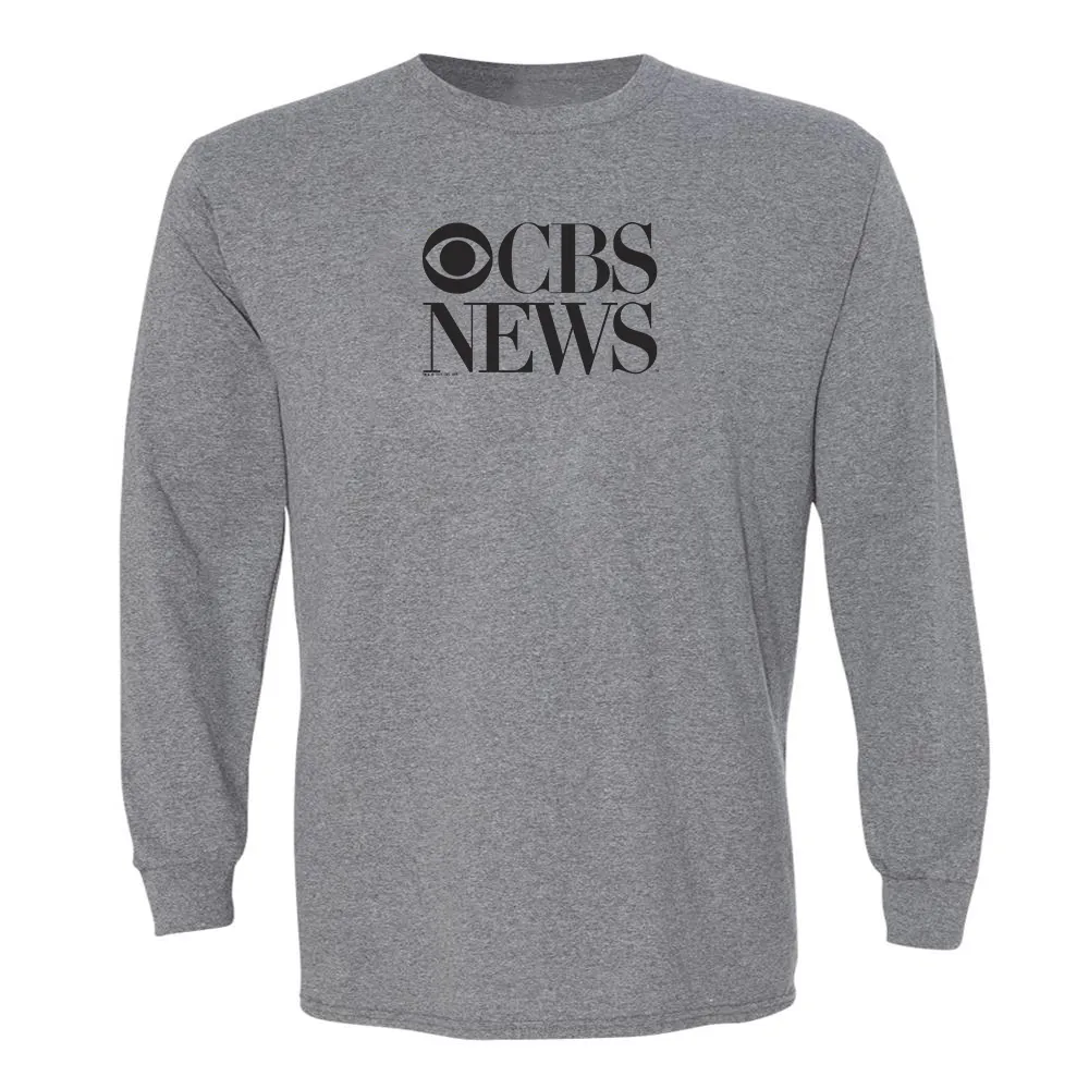CBS News Vintage Logo Adult Long Sleeve T-Shirt