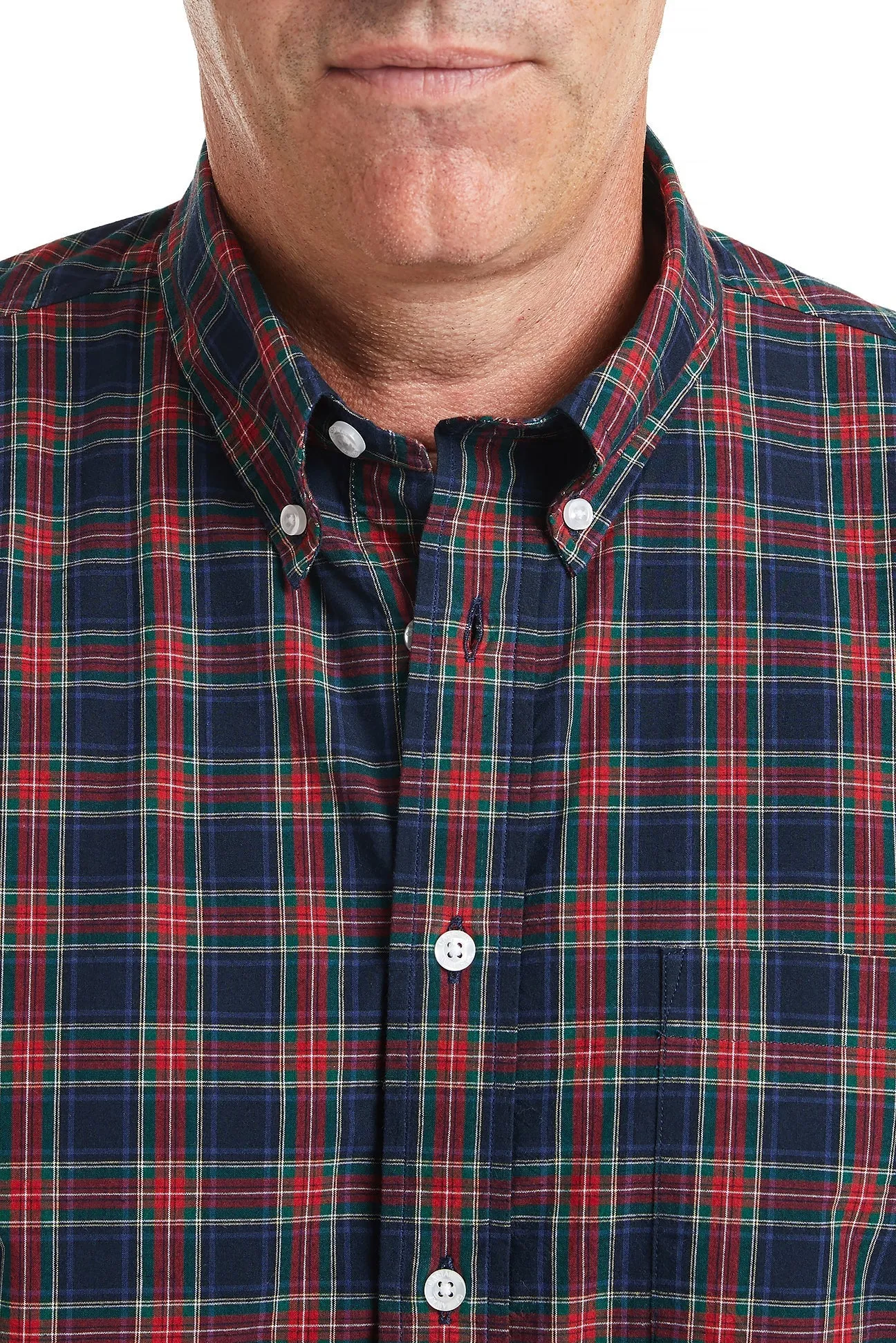 Chase Shirt Black Stewart Tartan