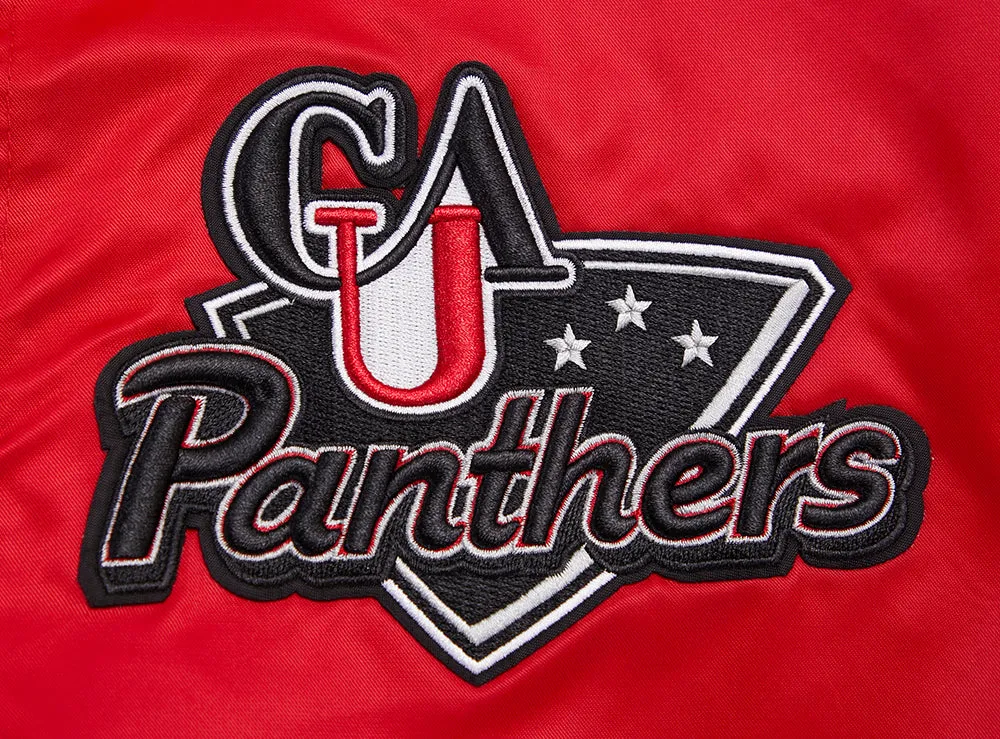 CLARK ATLANTA UNIVERSITY HOMECOMING RIB MEN'S SATIN JACKET (RED/BLACK)