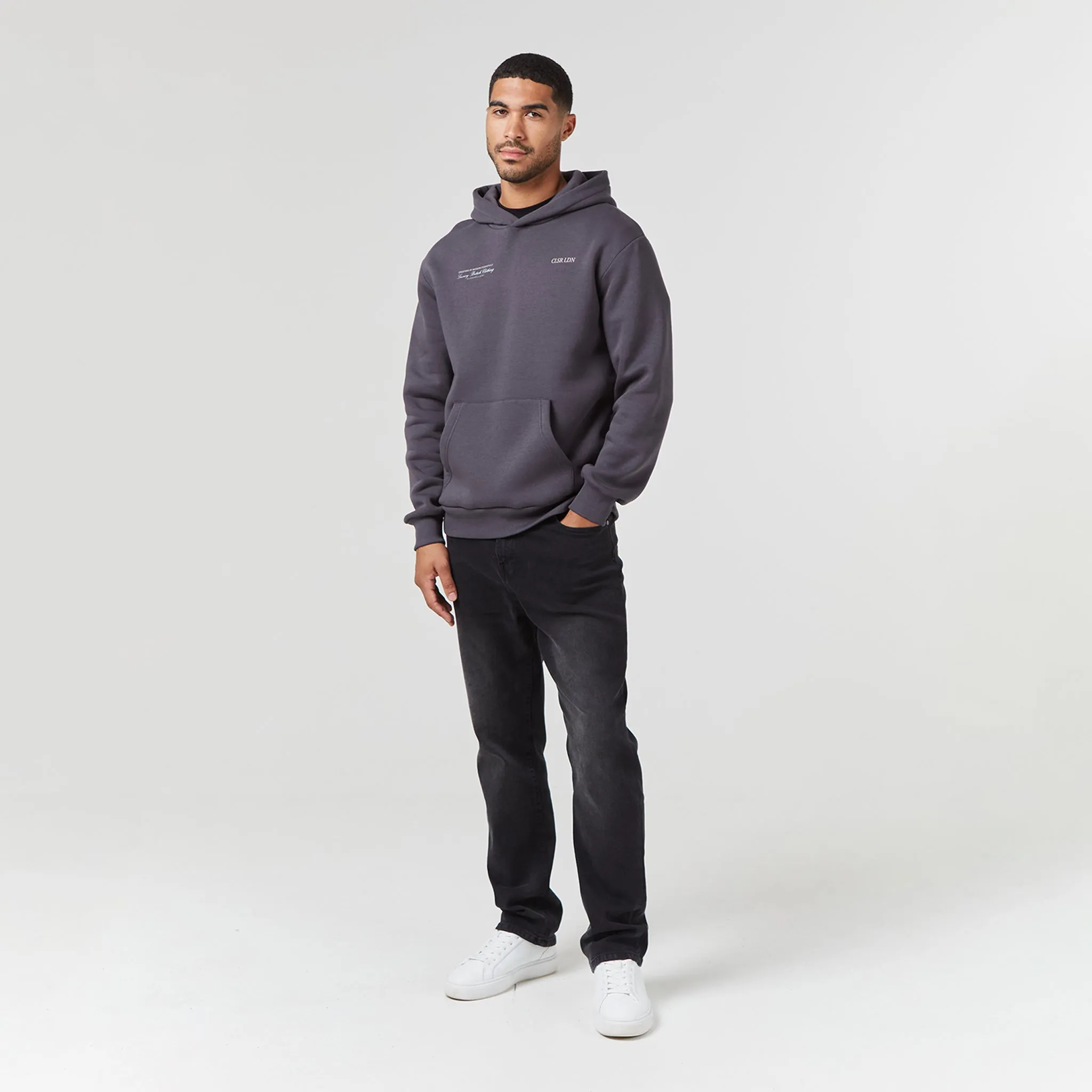 CLSR LDN Luxe Hoodie | Charcoal