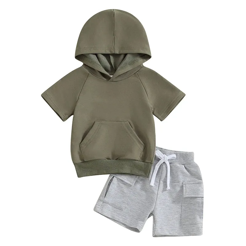 Cozy Playtime Hoodie & Shorts Set