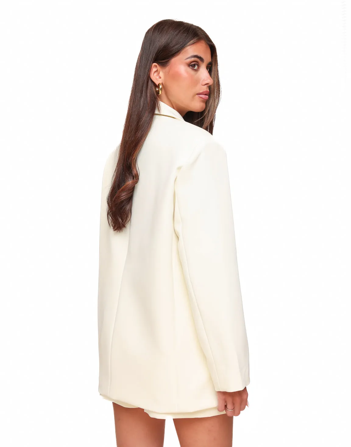 Creme Lange Zomer - Blazer