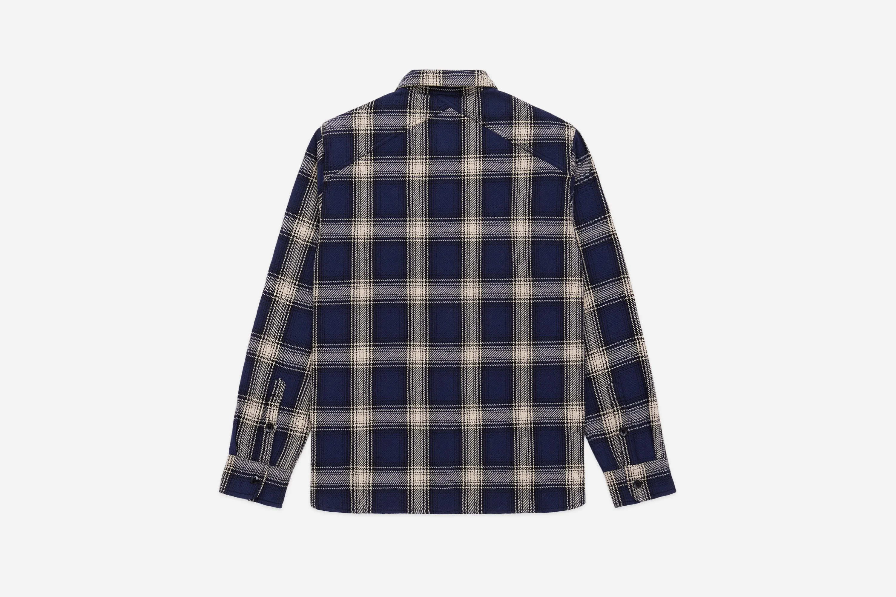 Crosscut Flannel ~ Midnight Plaid