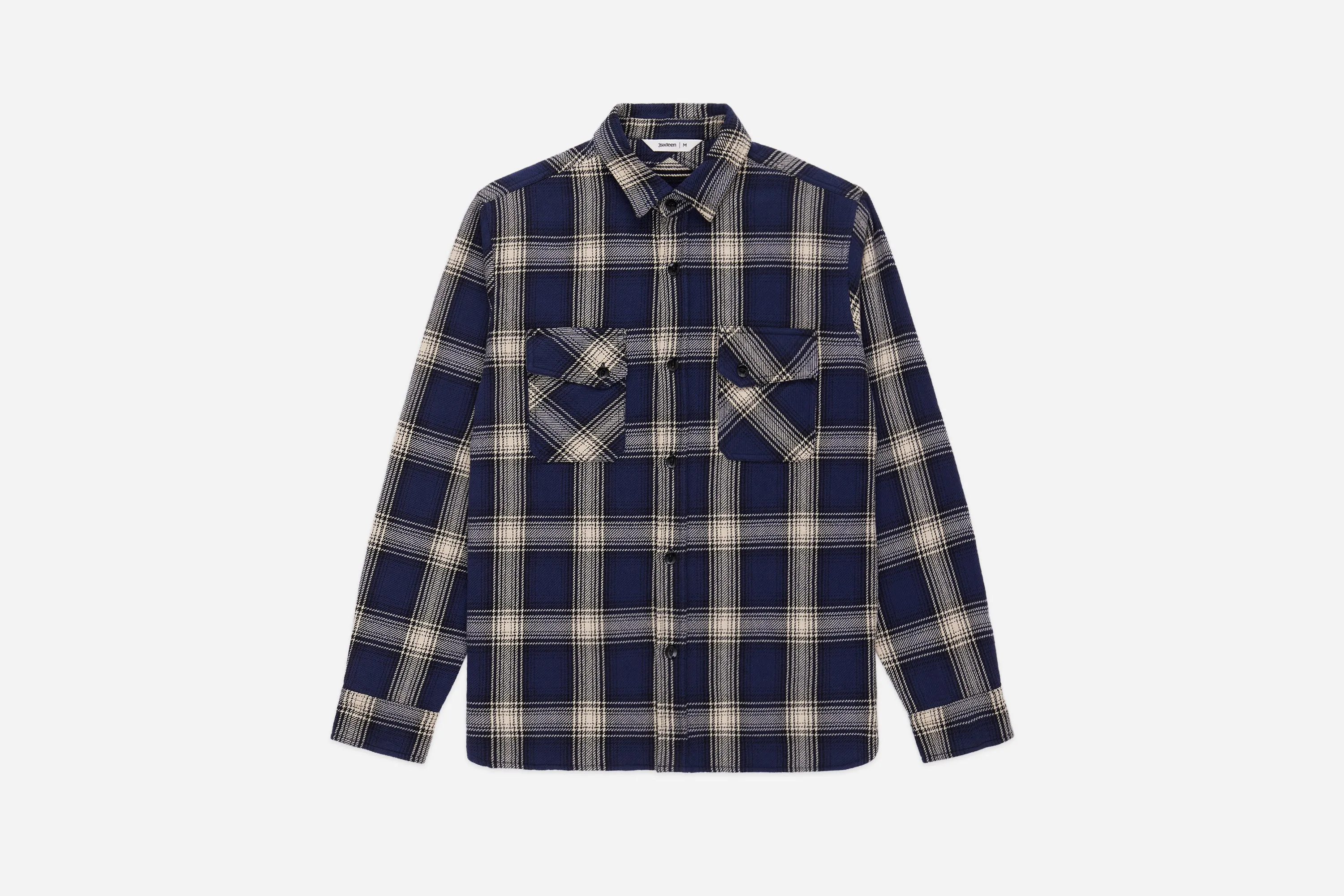 Crosscut Flannel ~ Midnight Plaid
