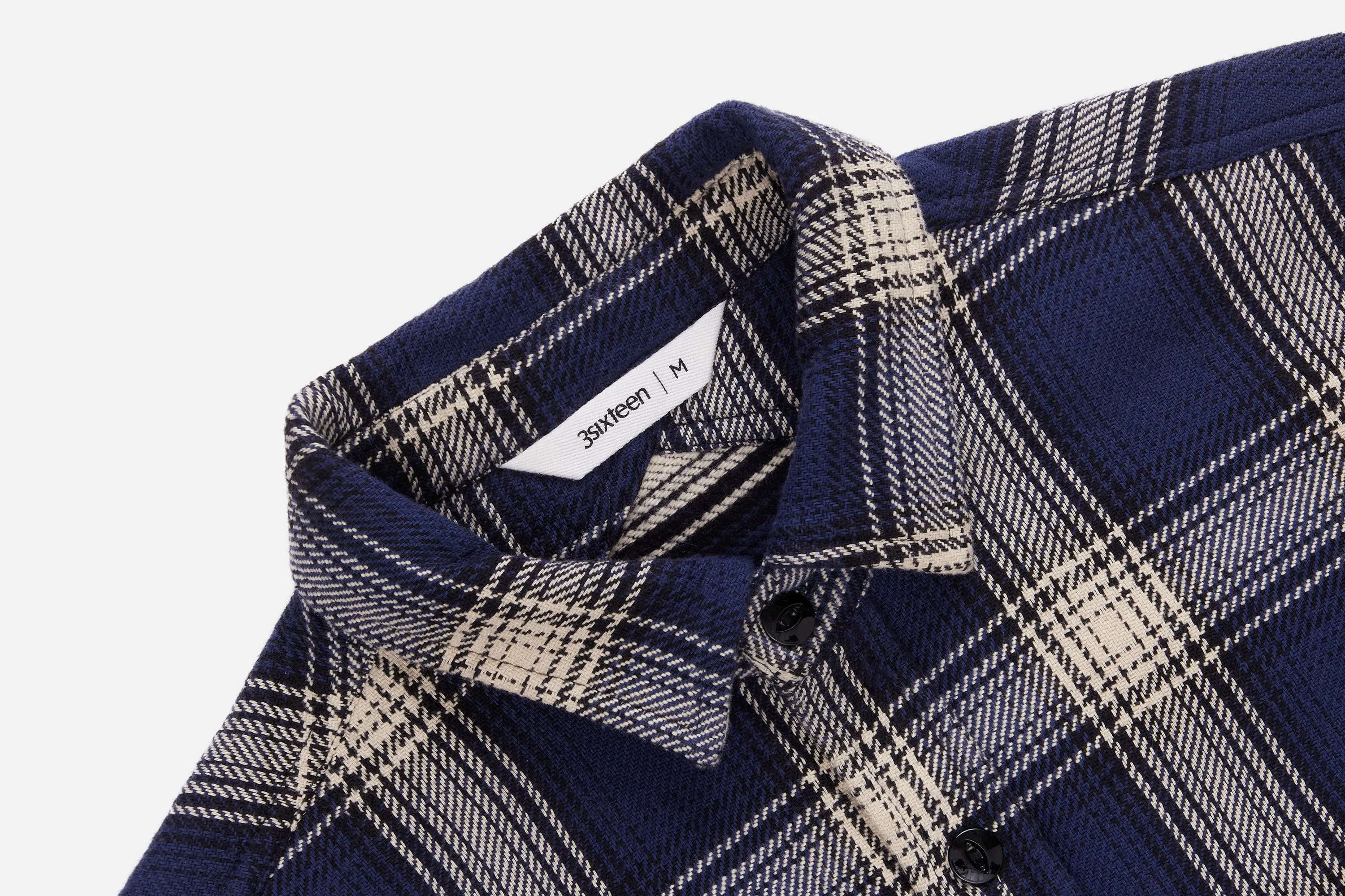 Crosscut Flannel ~ Midnight Plaid