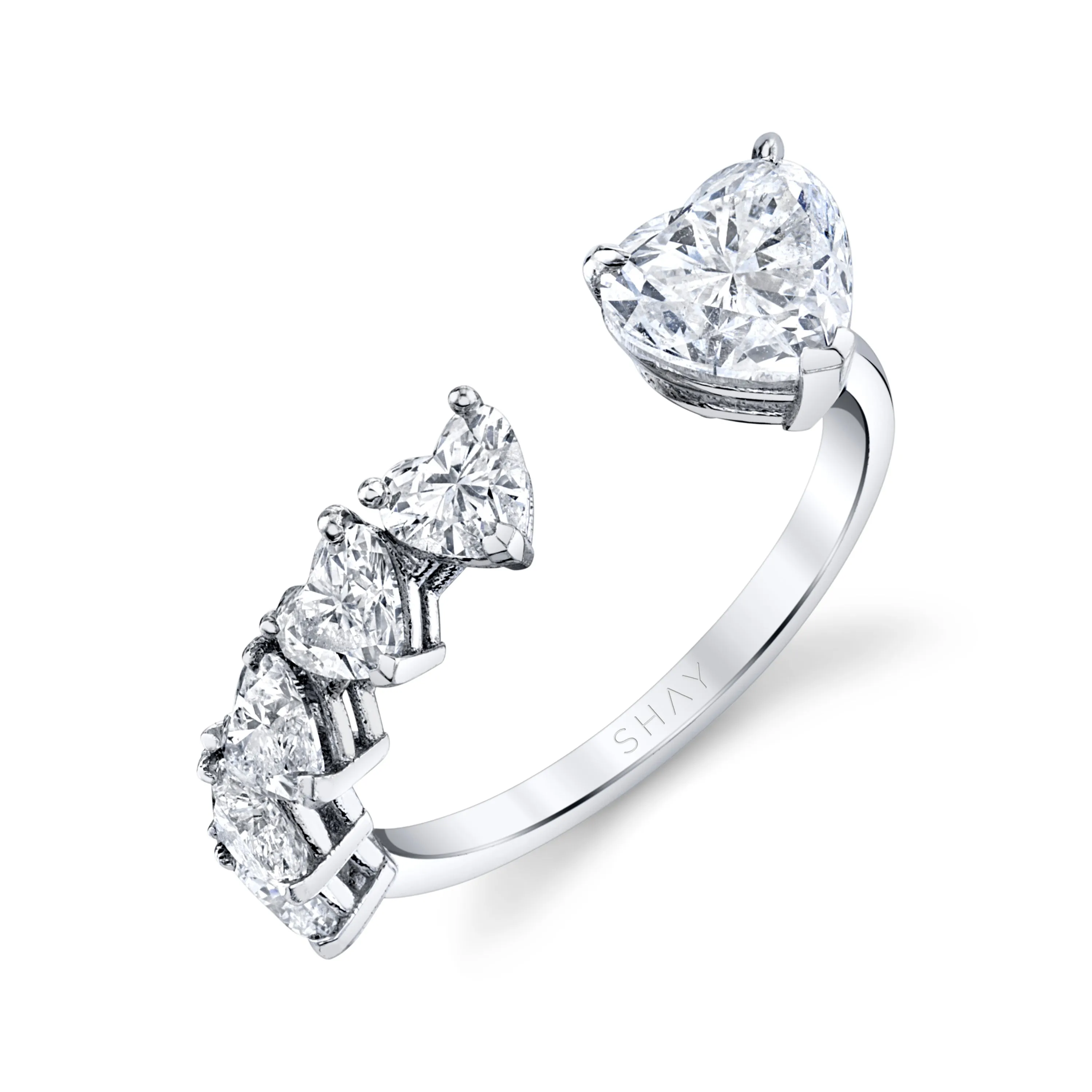 DIAMOND FLOATING HEART & DIAMOND RING