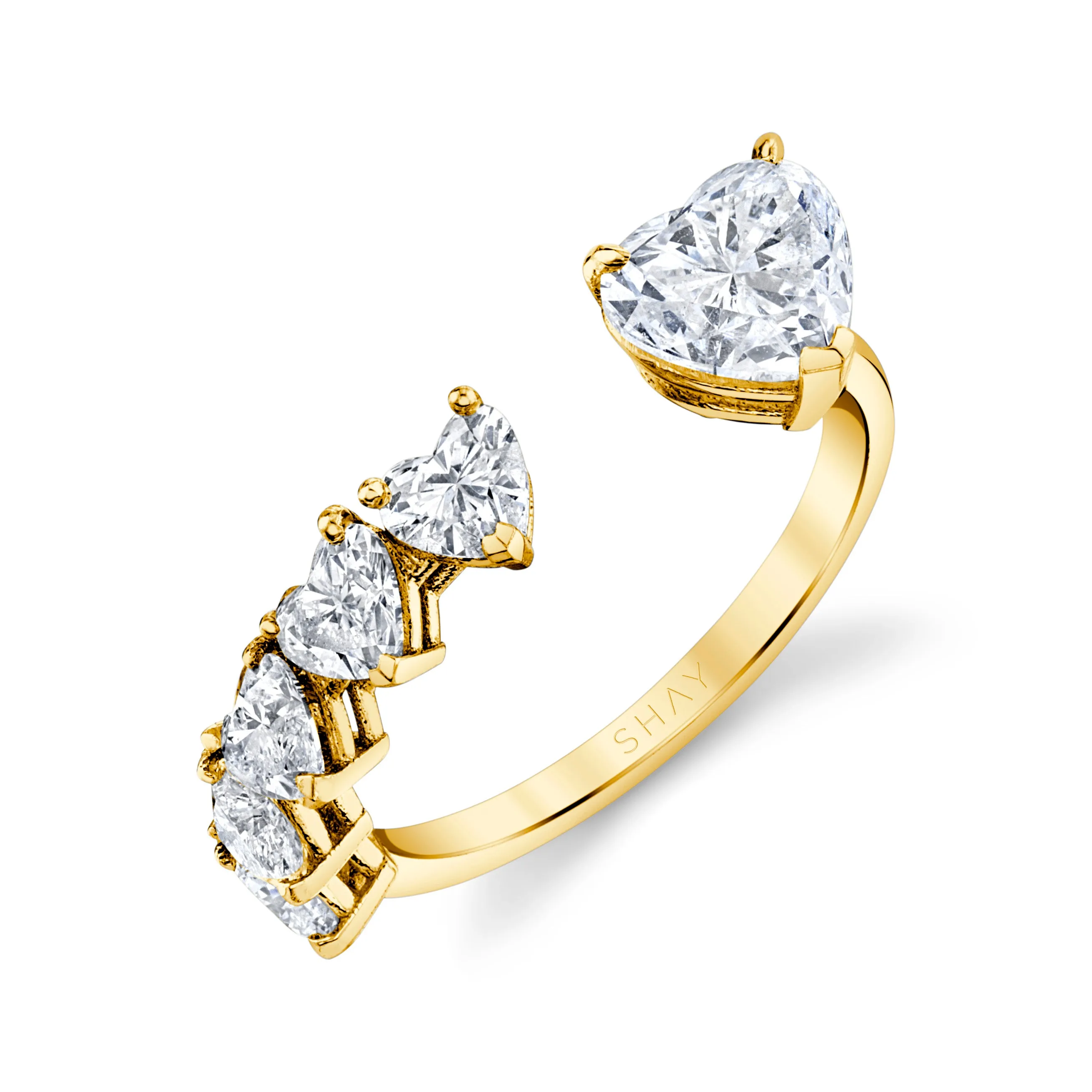DIAMOND FLOATING HEART & DIAMOND RING