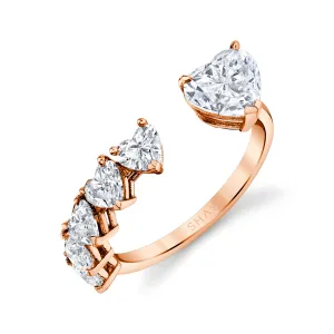 DIAMOND FLOATING HEART & DIAMOND RING