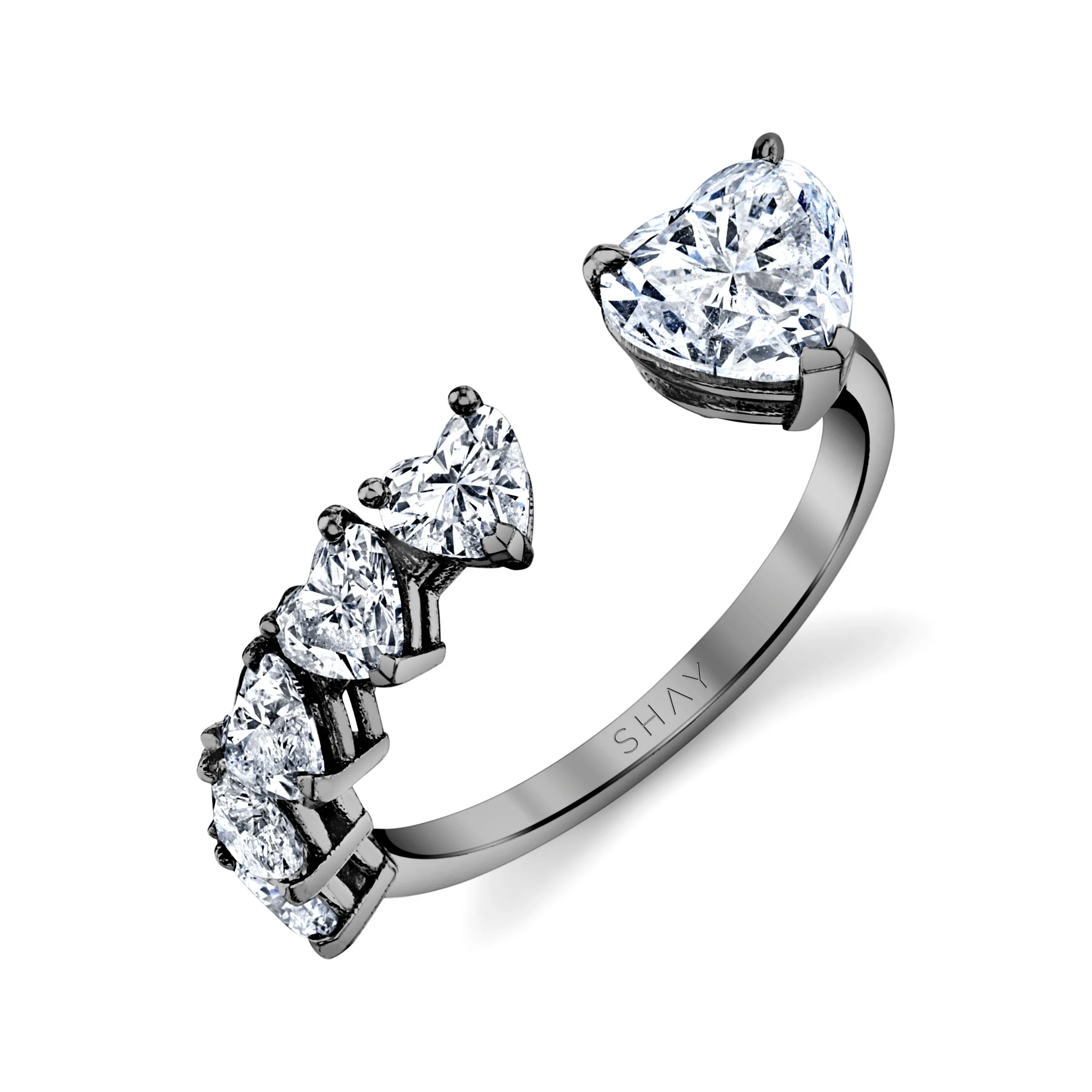 DIAMOND FLOATING HEART & DIAMOND RING