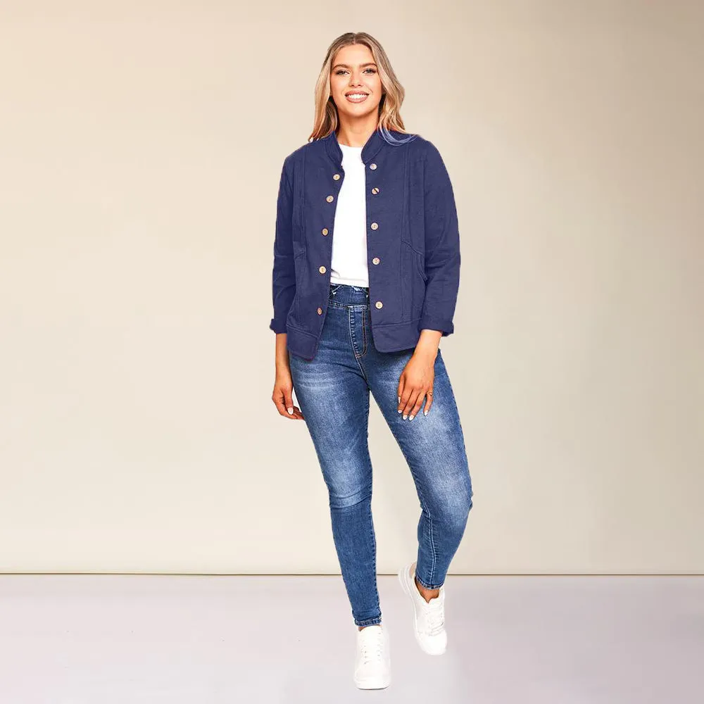 Hailey Jacket (Navy)