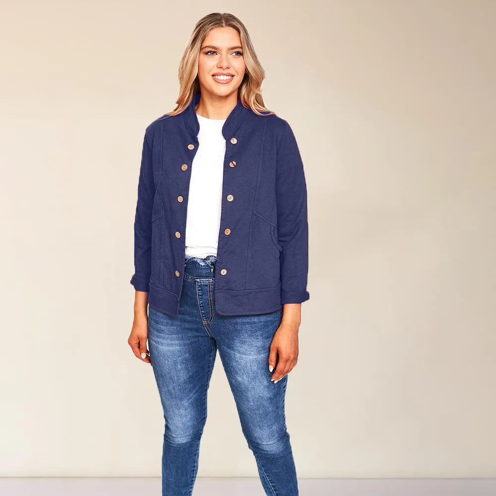 Hailey Jacket (Navy)