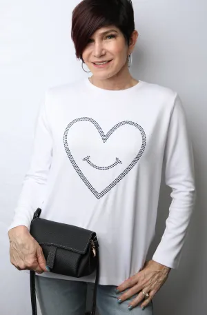 Heart Scoop Top