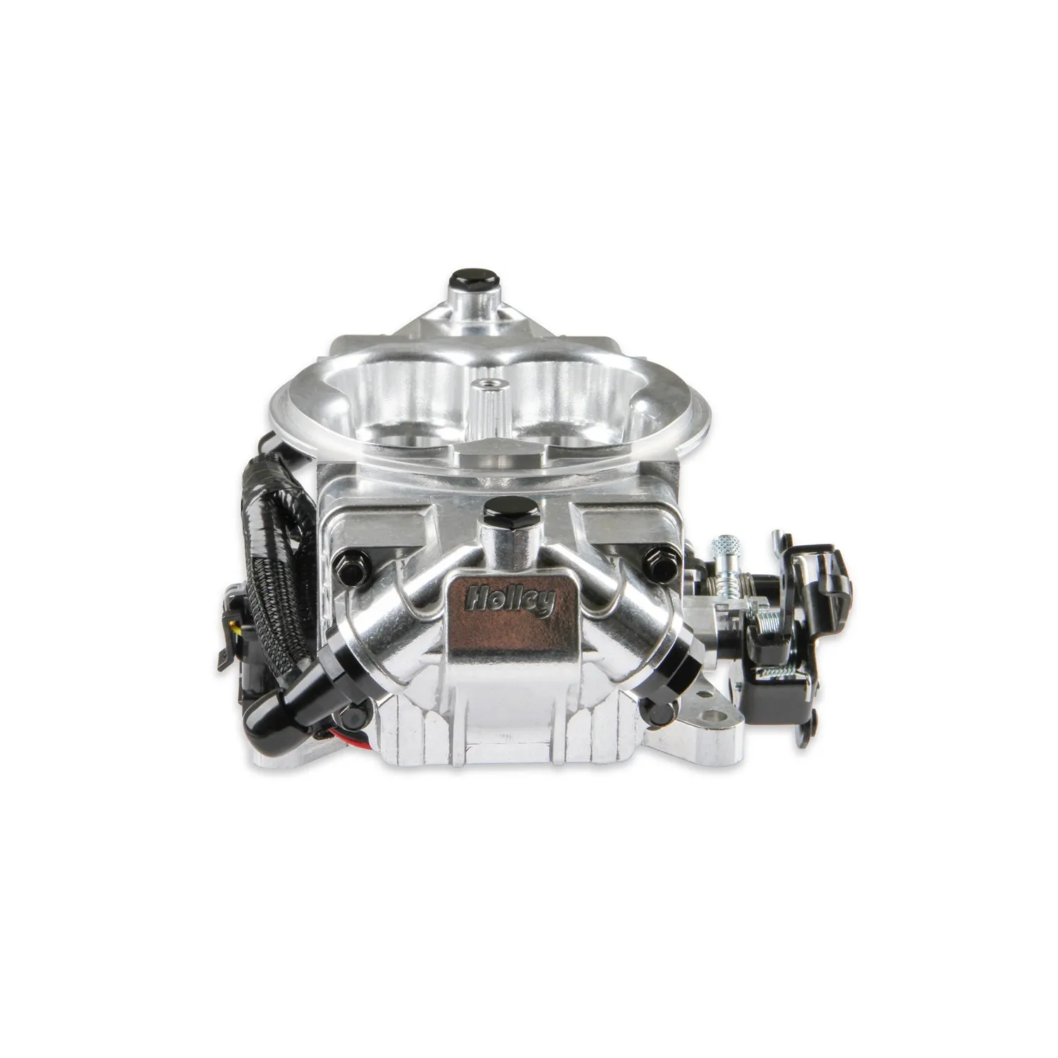 Holley EFI Terminator X Max Stealth Throttle Body Fuel Injection - Square Bore - Silver - Gm LS-Series