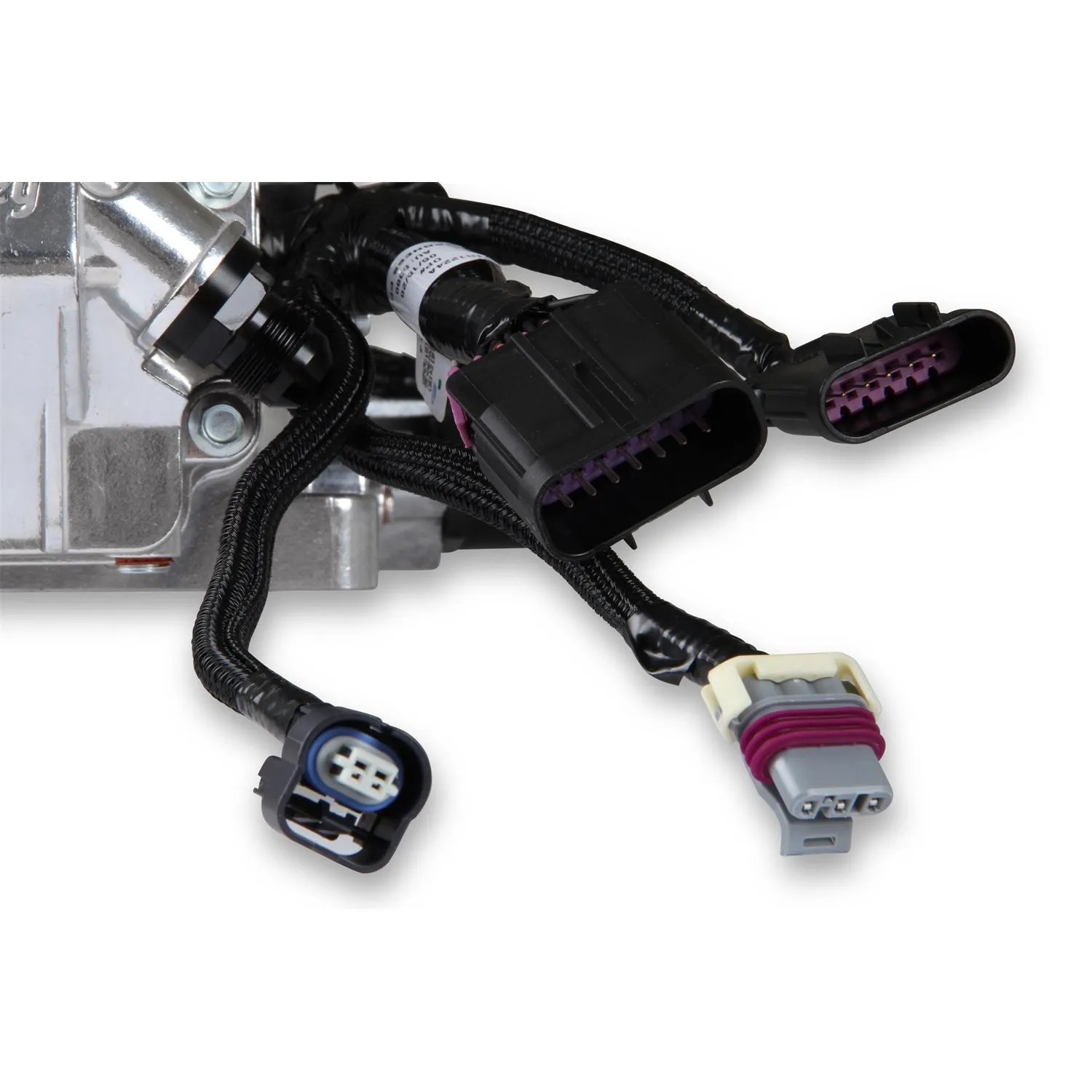 Holley EFI Terminator X Stealth Fuel Injection System - Multi Port - Power Module/Programmer/02 Sensor - Stainless - Polished