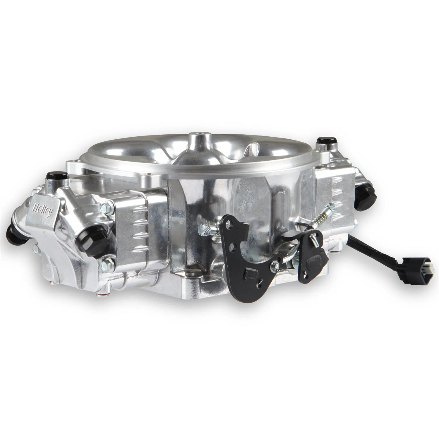 Holley EFI Terminator X Stealth Fuel Injection System - Multi Port - Power Module/Programmer/02 Sensor - Stainless - Polished
