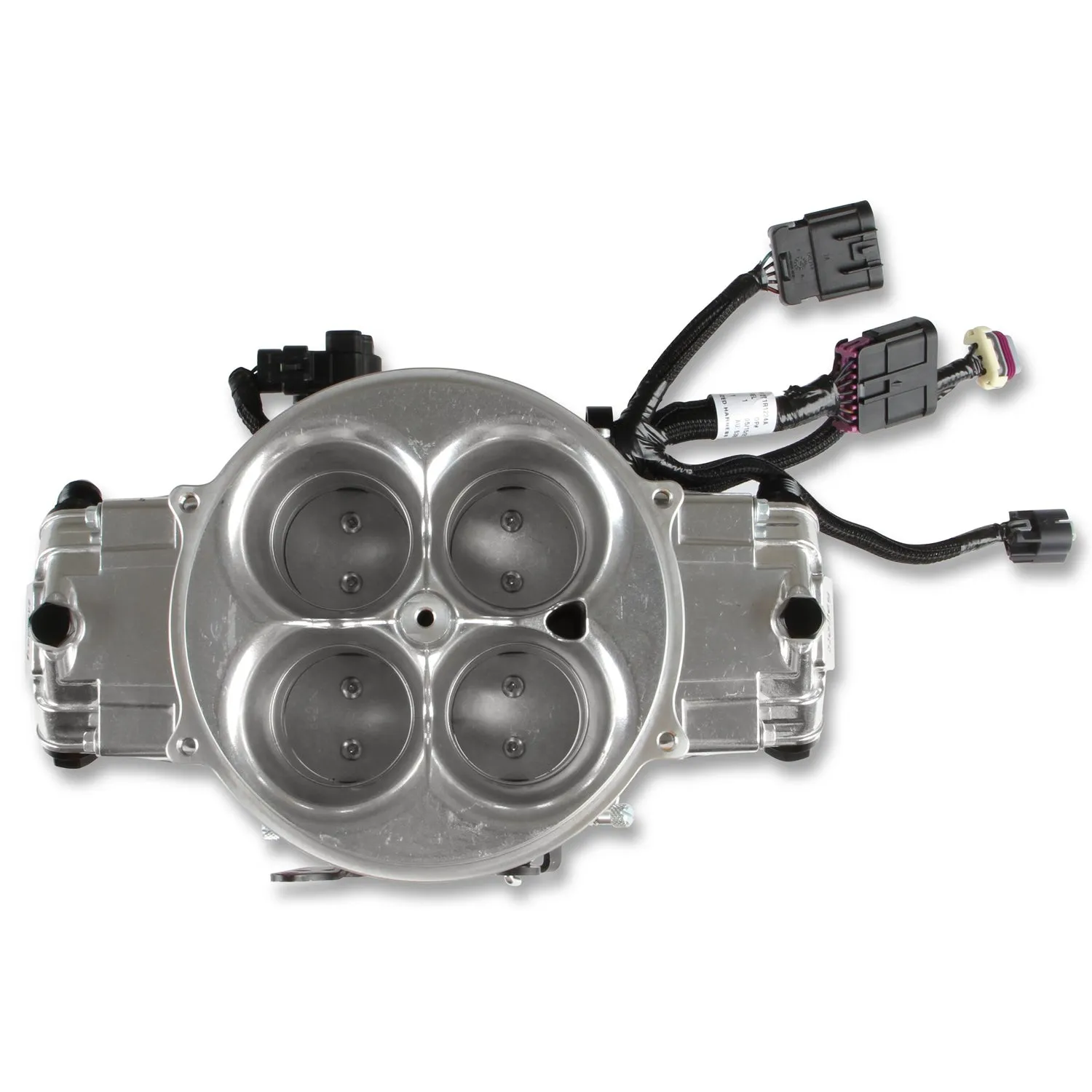 Holley EFI Terminator X Stealth Fuel Injection System - Multi Port - Power Module/Programmer/02 Sensor - Stainless - Polished