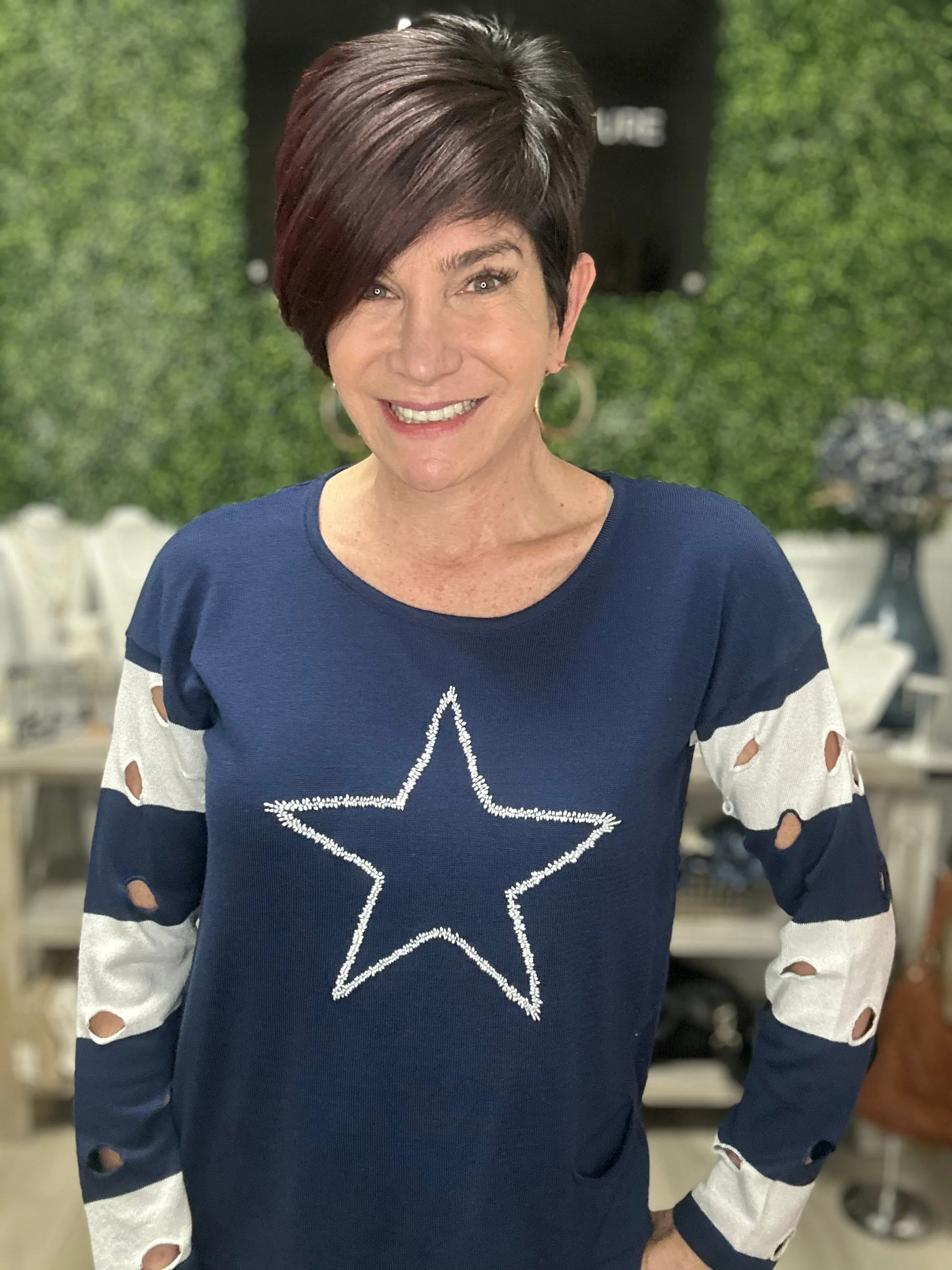 I See Stars Scoop Neck Top