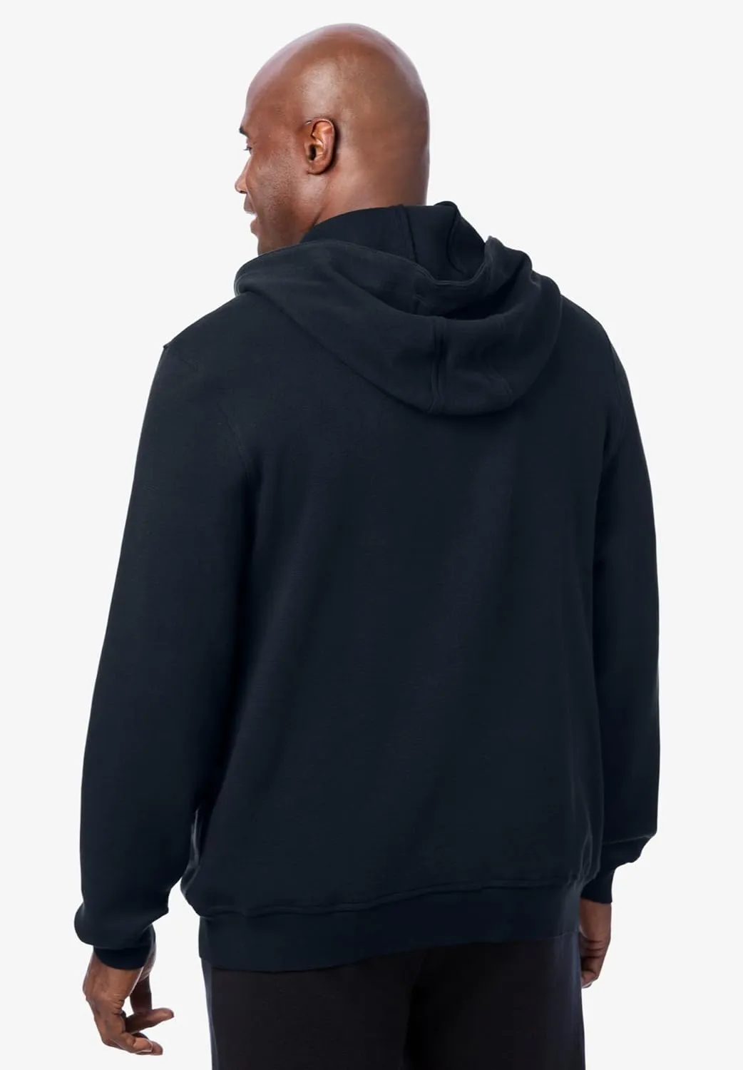 KingSize Men's Big & Tall Heavyweight Double Knit Pullover Hoodie
