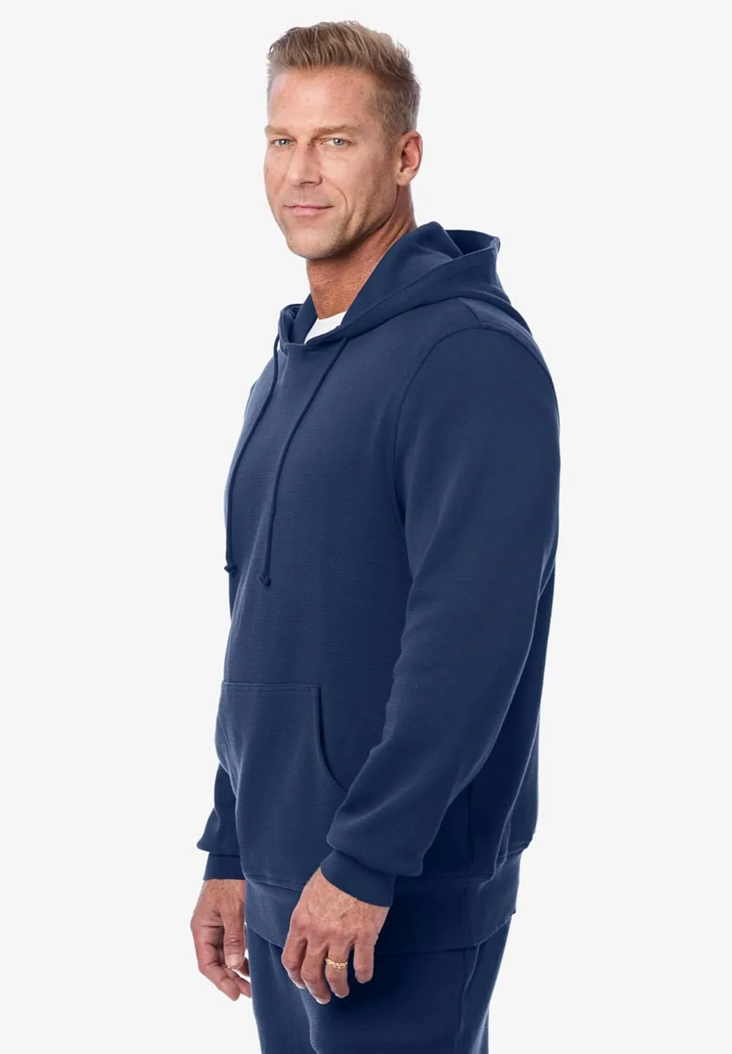 KingSize Men's Big & Tall Heavyweight Double Knit Pullover Hoodie