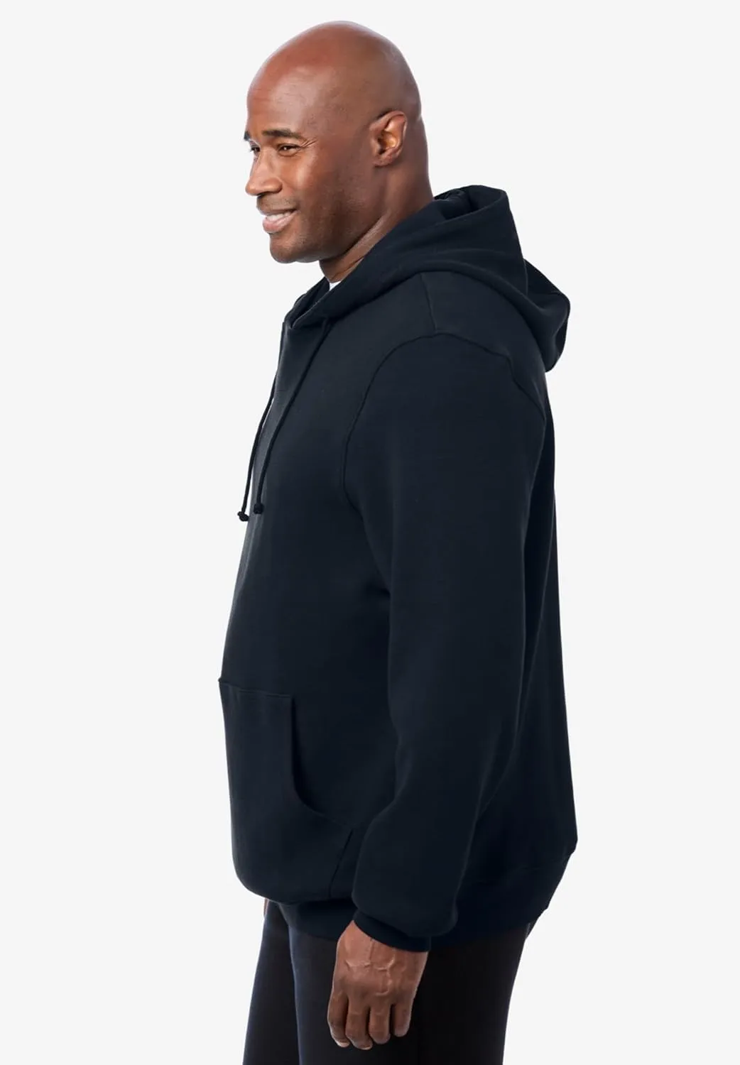 KingSize Men's Big & Tall Heavyweight Double Knit Pullover Hoodie