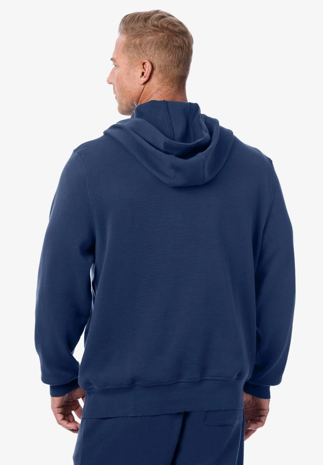 KingSize Men's Big & Tall Heavyweight Double Knit Pullover Hoodie