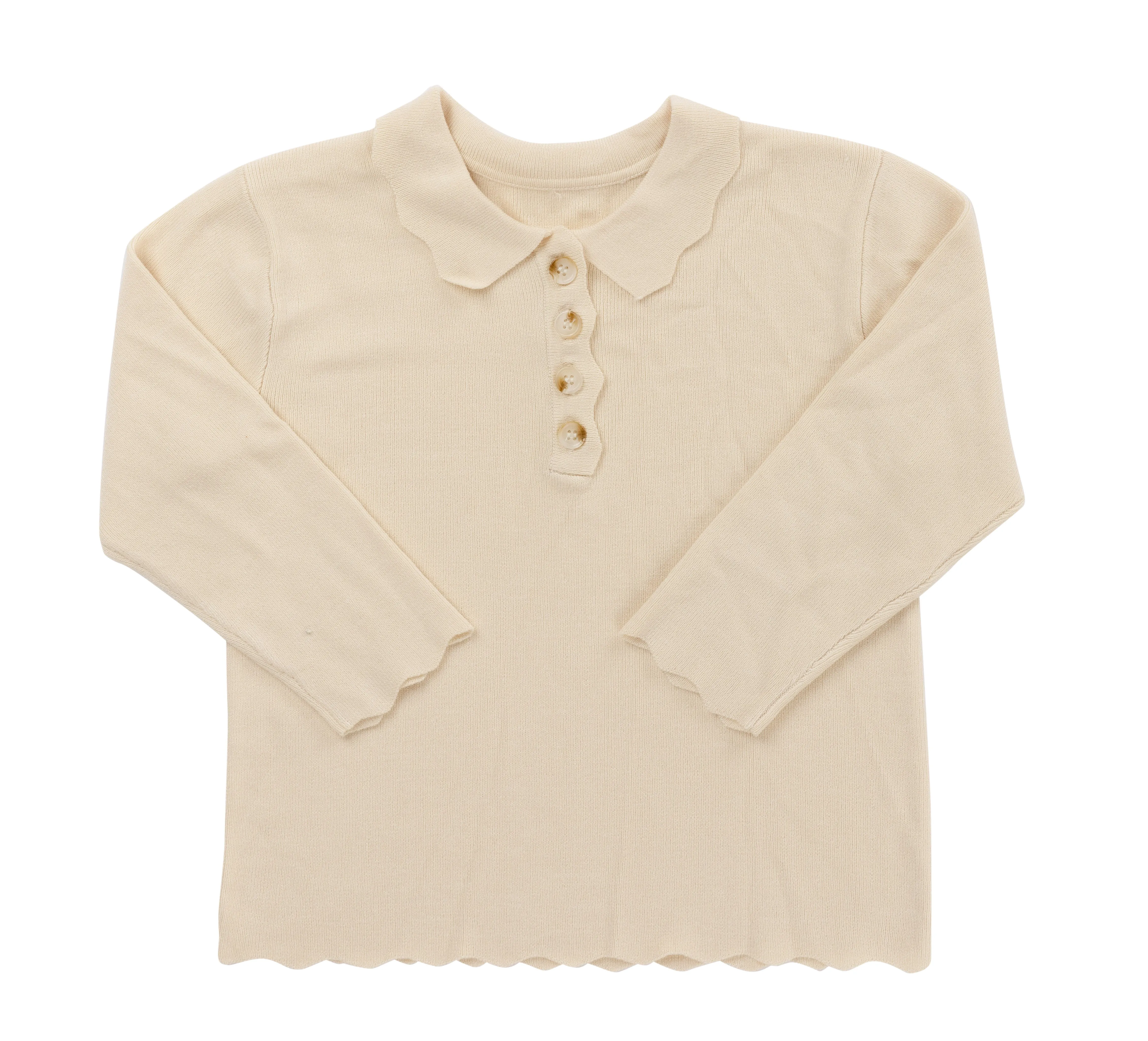 KIPP ELOISE KNIT POLO TOP