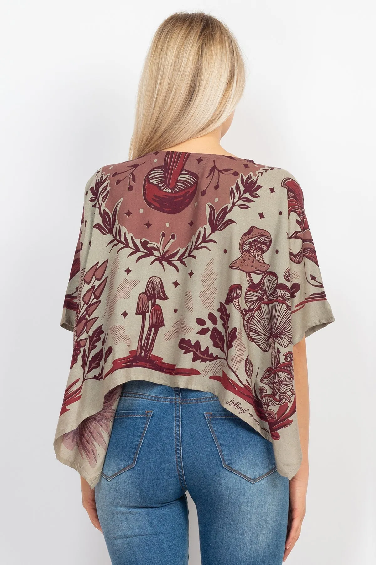 Mushroom Scarf Top