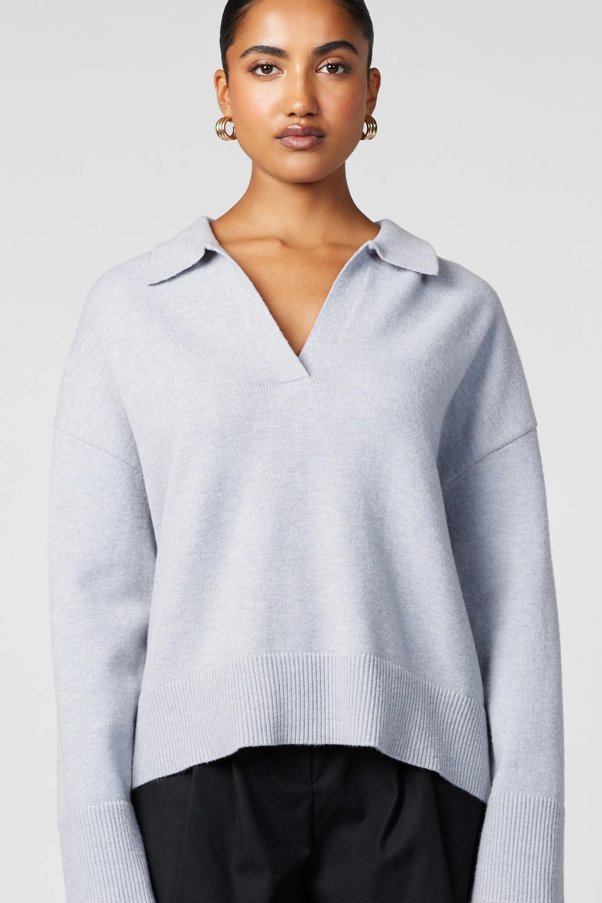 NO RESERVATION POLO KNIT