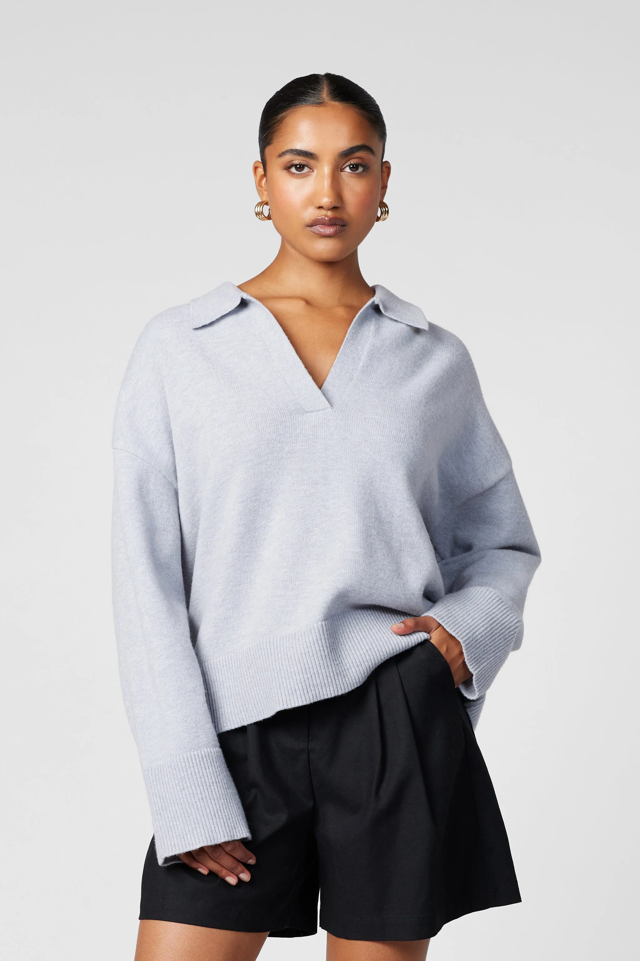 NO RESERVATION POLO KNIT