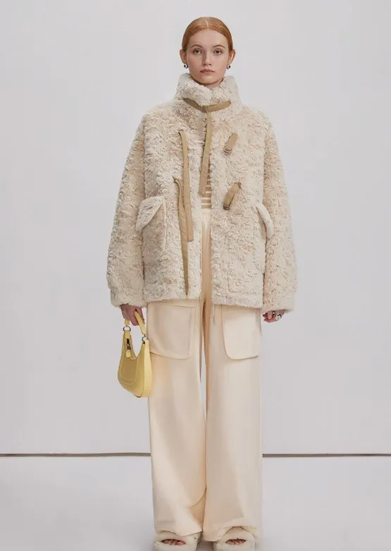 Rabbit  Hair Short Coat