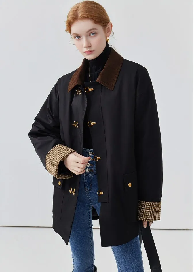 RETRO HOOK COTTON JACKET
