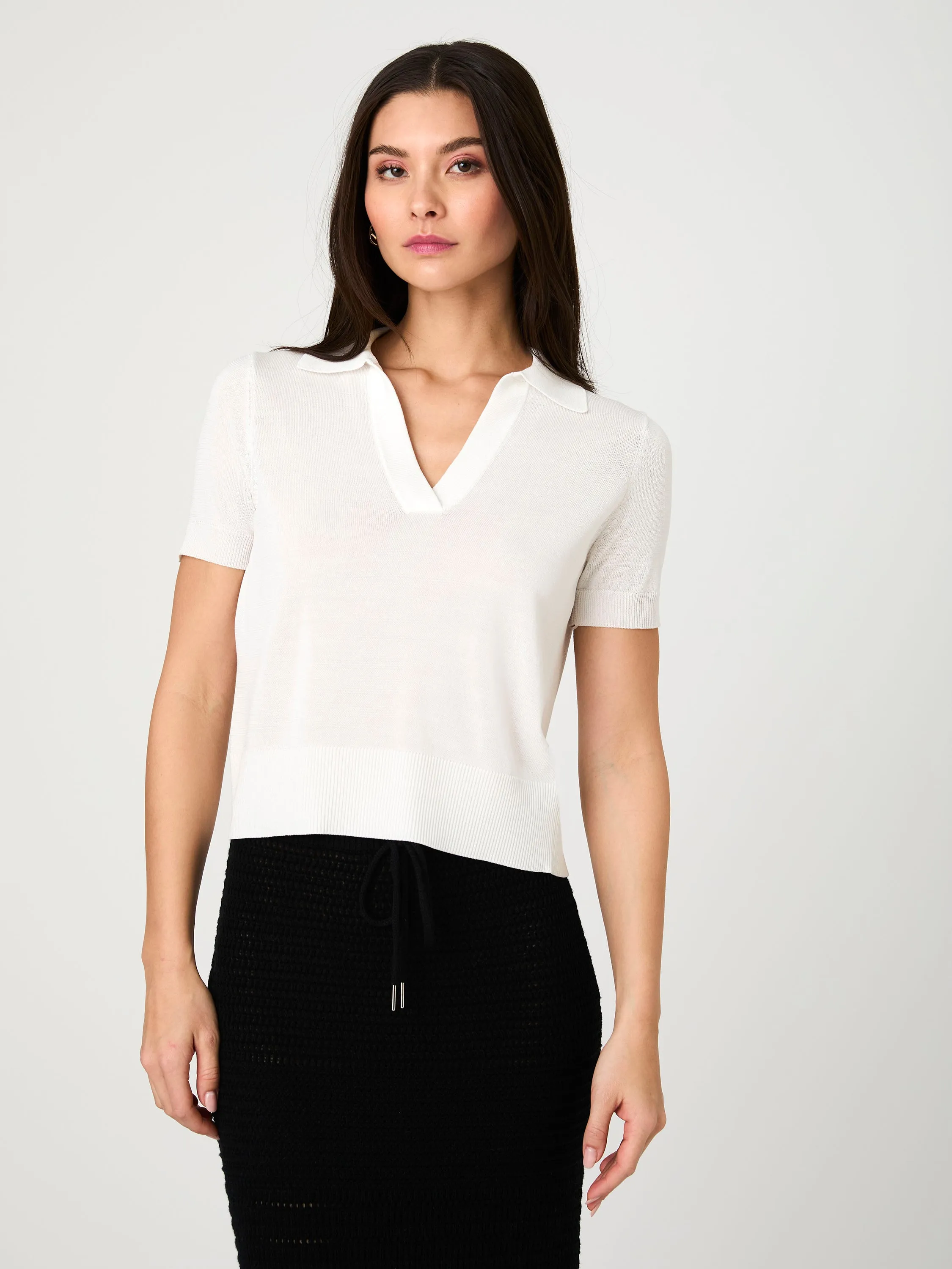 Sergio Viscose Short Sleeve Polo