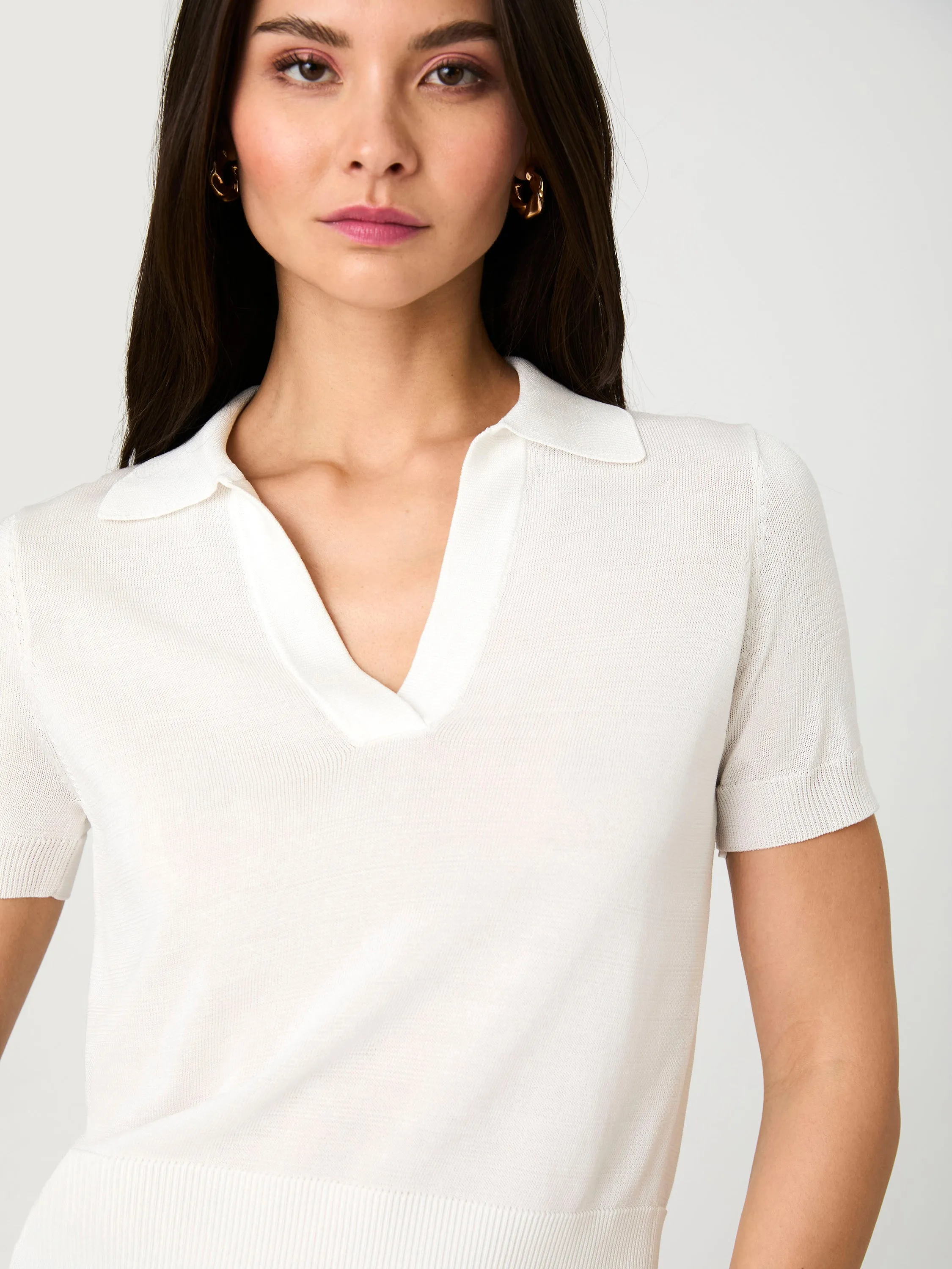 Sergio Viscose Short Sleeve Polo