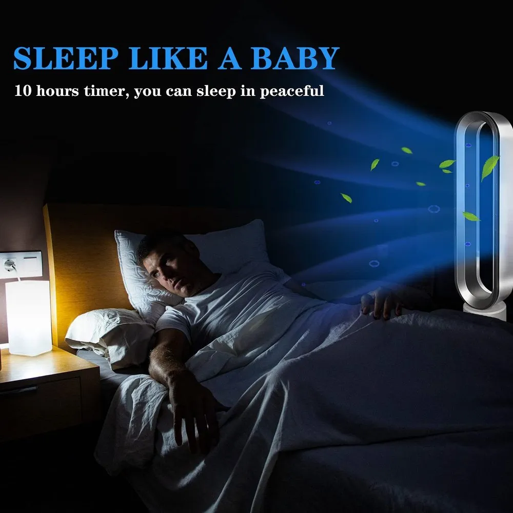 Stylish Bladeless Tower Fan-39inch