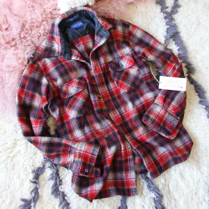 Sweet Vintage Boyfriend Plaid Shirt