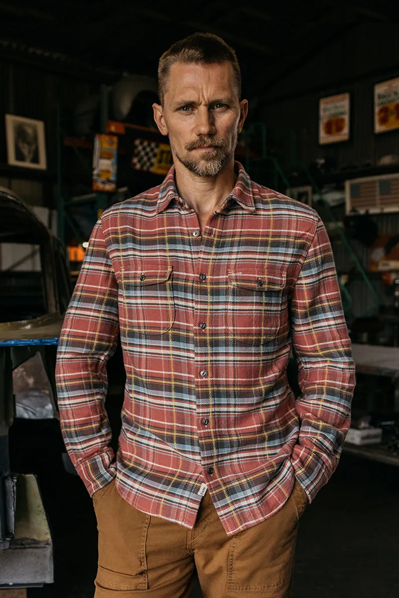 The Brace Vintage Diamond Plaid - Ruby