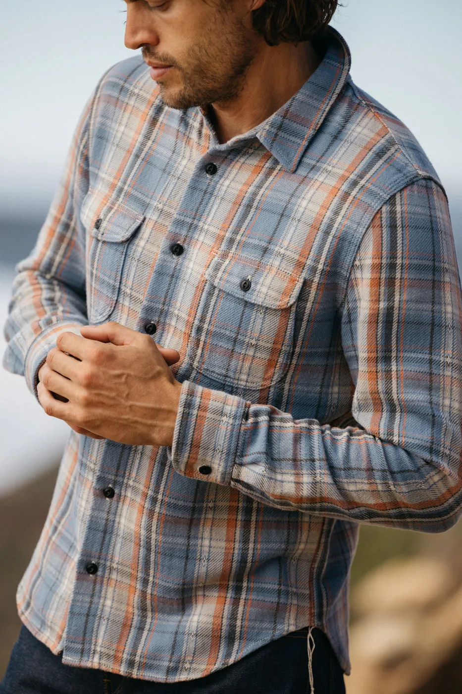 The Brace Vintage Diamond Plaid - Sapphire