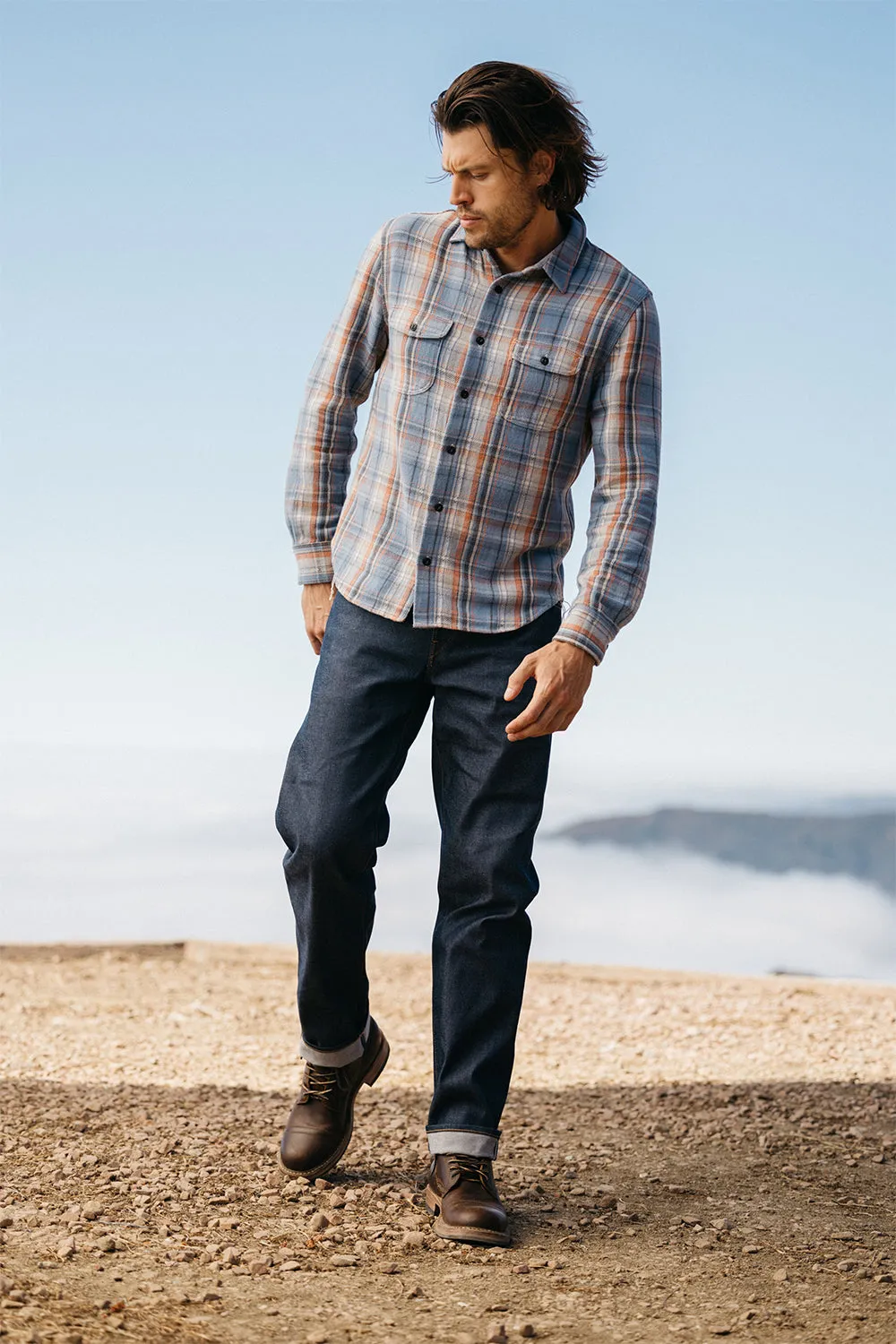 The Brace Vintage Diamond Plaid - Sapphire